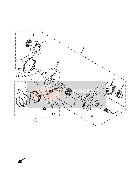 CRANKSHAFT & PISTON